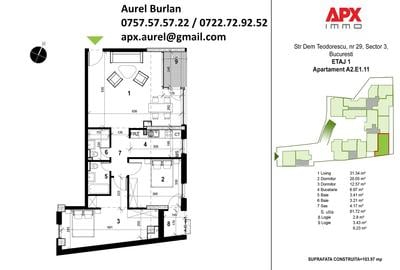 Decebal, imobil nou 2026, S+P+4 Et., parcare, centrala termica - 10