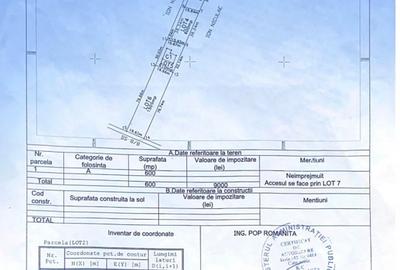TEREN DE VANZARE DOMNESTI, 1200 MP, 600+600 - 6