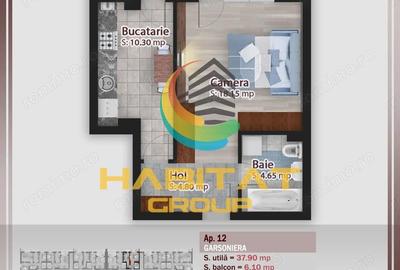 Garsonieră decomandată în Theodor Pallady - 6