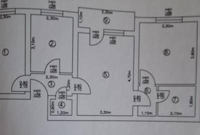 Apartament cu 3 camere decomandat, mobilat în Central - 11