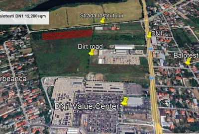 Teren intravilan 12.280mp Balotești – DN1 Value Center - 2