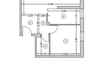 Apartament cu 2 camere decomandat în Decebal - 20