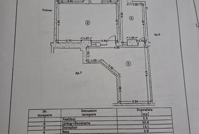 Apartament cu 2 camere decomandat în Central - 4