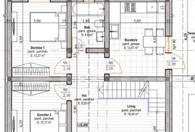 Casă cu 4 camere cu Teren 335 Mp în Hlincea - 1