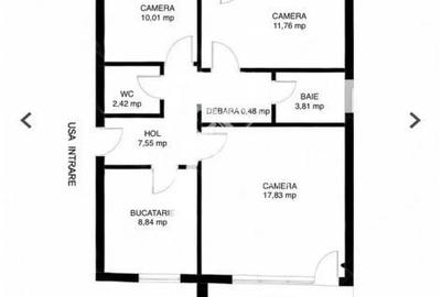 Apartament cu 3 camere decomandat în Zorilor - 4