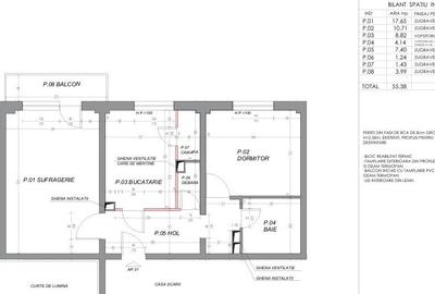 Apartament cu 2 camere decomandat, mobilat în Banu Manta - 12