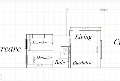 Casă cu 3 camere cu Teren 165 Mp în Central - 4