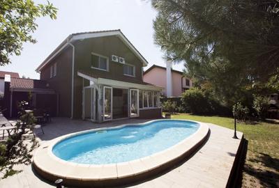 Vila individuala cu piscina de inchiriat in ansamblu rezidential zona OMVD - 6