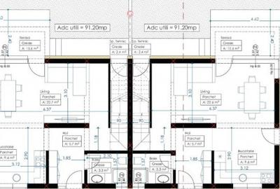 Teren de 1358 mp, în Miroslava - 1