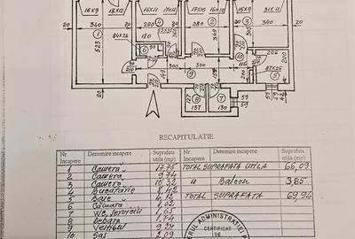 Apartament cu 3 camere decomandat, mobilat în 13 Septembrie - 11