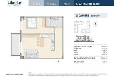 Apartament cu 2 camere semidecomandat în Gară - 8