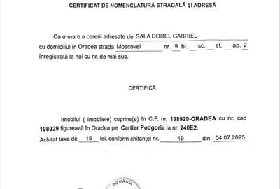 Teren de 1661 mp, în Podgoria - 2