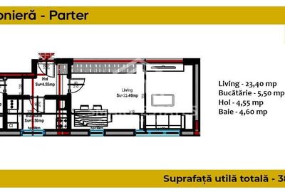 Garsoniera Cartier Grand Arena -comision 0% - 2
