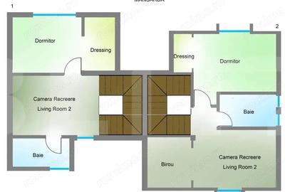 Duplex c2 modern de vanzare, 151,64 mp, in Faget - 8