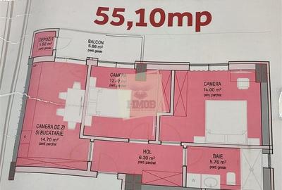 Apartament cu 3 camere etaj 2 balcon si parcare pe Doamna Stanca - 6