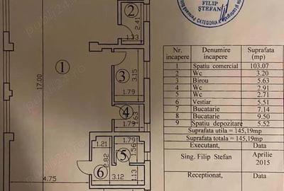 Spa?iu comercial Pope?ti Leordeni 145 m2 - 1
