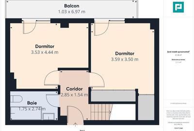 Penthouse cu 3 camere decomandat, mobilat în Central - 8