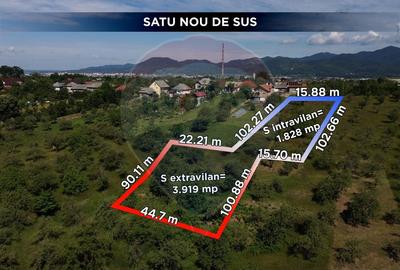 Teren Construcții intravilan de 5747 mp, în Satu Nou de Sus - 1