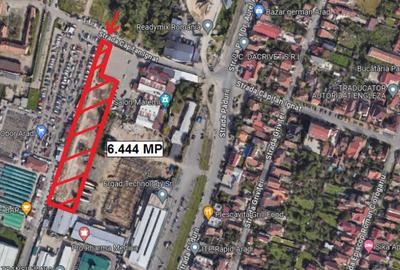 Teren de 6444 mp, în Pârneava