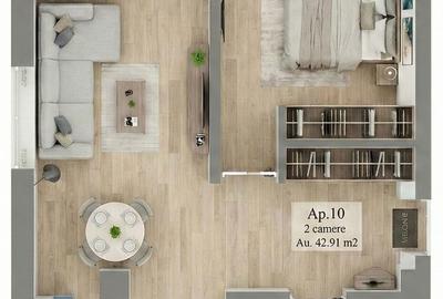 Apartament cu 2 camere în Central - 8