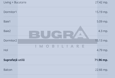 Apartament 3 camere, 72 mp, terasa, garaj, zona C. Coposu - 2
