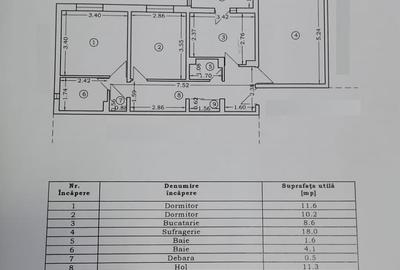 Tomis Nord - Boema - 3 camere decomandate - 20