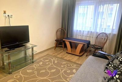 Apartament cu 2 camere semidecomandat, mobilat în Valea Aurie