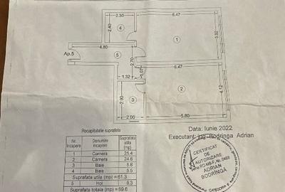 Apartament 2 Camere , 70 mp2 Bloc Nou , Metrou Crangasi , Proprietar - 8