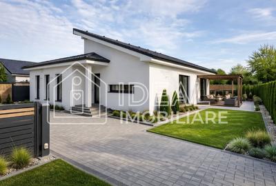 Casă individuală cu 4 camere cu Canalizare în Șura Mică