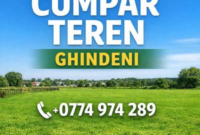 Teren de 800 mp, în Ghindeni - 1