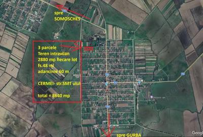 Teren de 2880 mp, în Cermei - 5