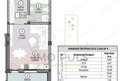 Garsonieră în Moșnița Nouă - 2