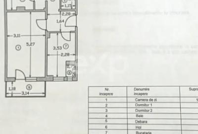 Apartament cu 3 camere decomandat în Eremia - 2