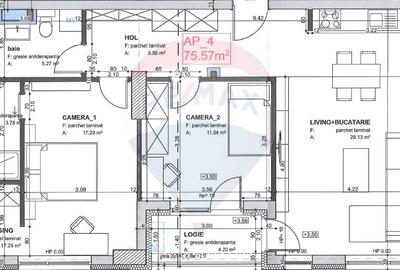 Apartament cu 3 camere semidecomandat în Semicentral - 2