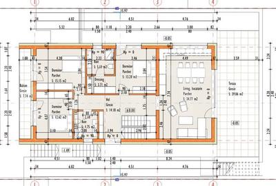 Casa Premium Individuala – Dezmir, 155 mp utili, teren 560 mp - garaj dublu - 5