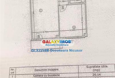 Apartament 2 camere, Militari Residence mobilat utilat 420 e - 3