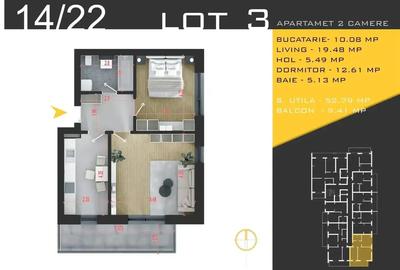 Dezvoltator | 2 Camere Decomandat Bucatarie Inchisa Centrala Termica - 2