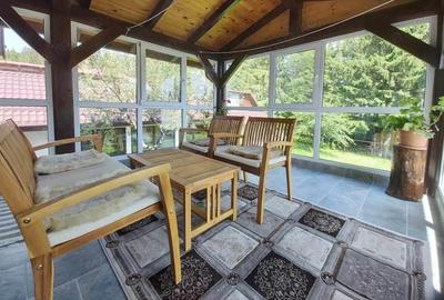 Vanzare Casa Pensiune mare superba la munte Cheia Prahova langa padure totul impecabil 1905 mp teren - 6