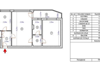Apartament cu 2 camere semidecomandat în Tei - 3