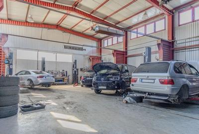 Hala + Spatiu de birouri cu destinatii multiple : Teren 1116 mp - 4