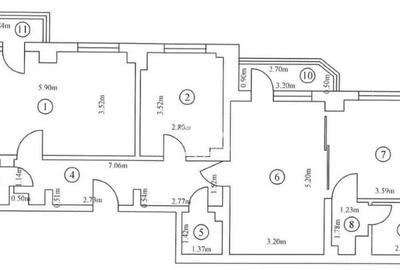 Ștefan cel Mare | Apartament 3 camere | Bloc 1980-etaj 2 | Vedere laterala - 16