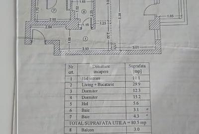 Apartament cu 3 camere decomandat, mobilat în Pipera - 16