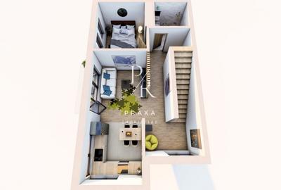 Apartament 100 mp ,gradina 32 mp ,semifinisat, parcare inclusa ,zona Marasti! - 9