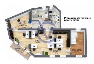 Ce alegi: Birou, Locuire sau AirBnB? Doua apt 6 cam, S totala 130mp! COMISION 0% - 2