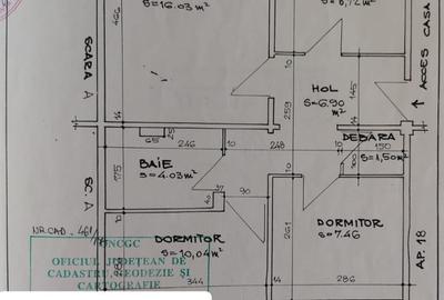 3 CAMERE DECOMANDAT- ETAJ 3- CENTRALA GAZE -BLOC 1981- LOC PARCARE - 35
