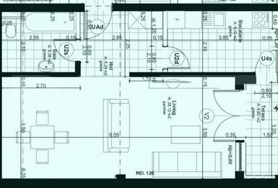 Apartament de vanzare, cu 1 camera, 38 mp, zona Lipovei - 1