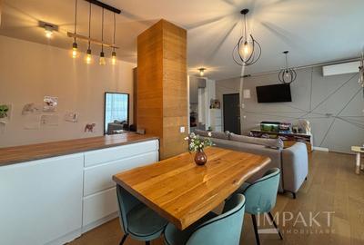 Apartament cu 3 camere semidecomandat, mobilat în Florești - 2