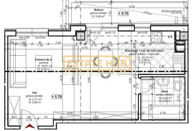Apartament nou 1 camera | Str Dorobantilor | Comision 0% - 13