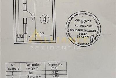 Garsonieră decomandată în Central - 8