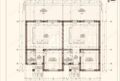 Case insiruite cu 3 camere, bucatarie inchisa, toate utilitatile. - 8